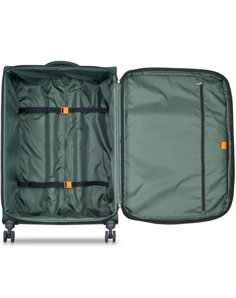 DELSEY Paris  Securitech Vanguard By Delsey Paris 82 Cm Expandable 4-Double Wheeled Check-In Luggage Trolley - Khaki  | Best Price UAE